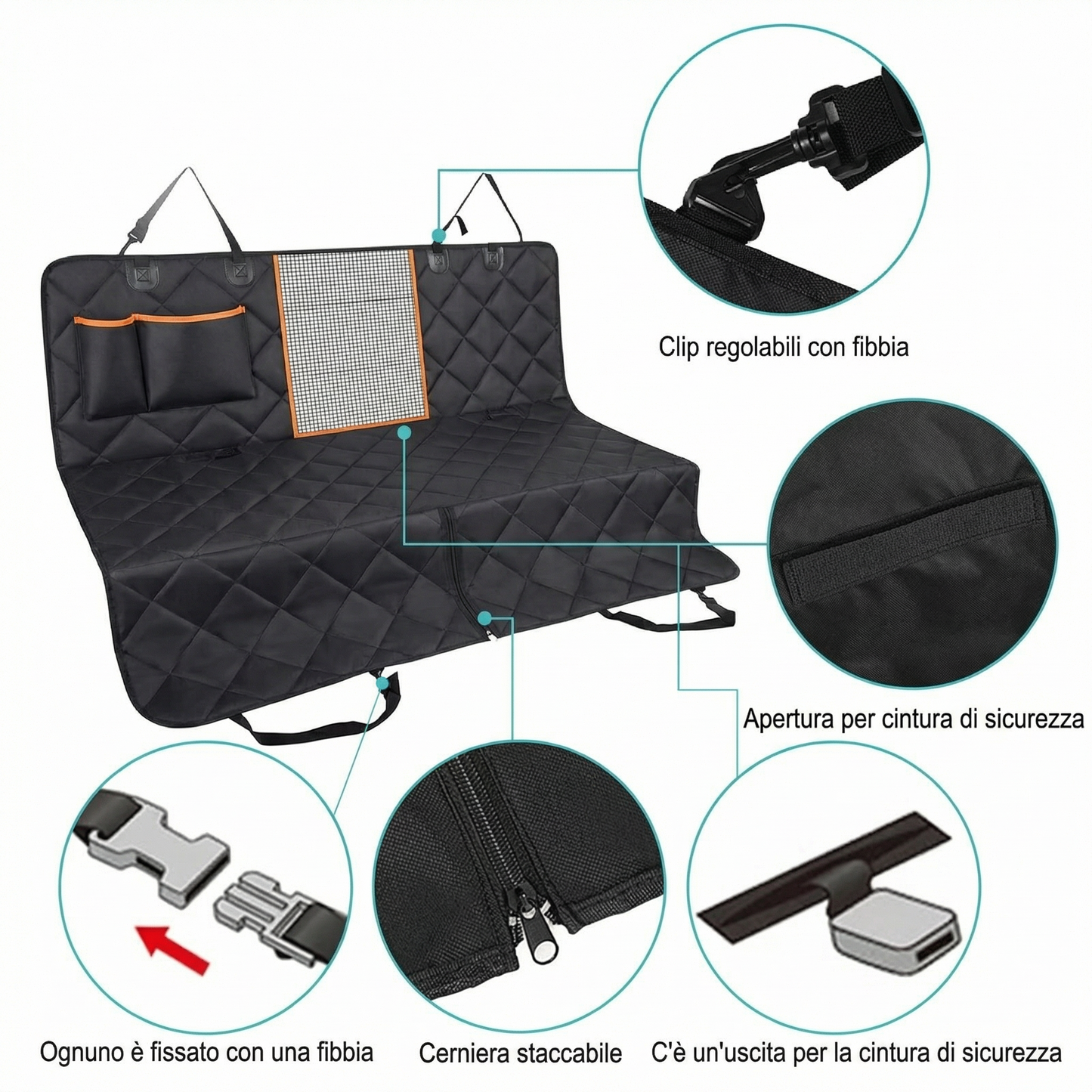 Tappetino auto per cani - PetSicuro